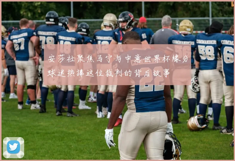 安莎社聚焦马宁与中意世界杯缘分球迷热捧这位裁判的背后故事